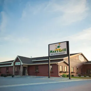 the outside of the building