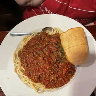 Spaghetti with Homemade Marinara