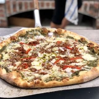 Pesto Chicken Pizza