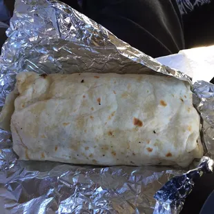 Breakfast burrito- yummy!