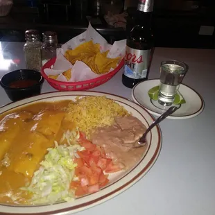 Tamale plate.