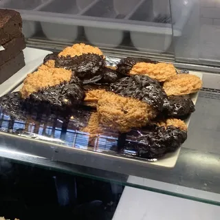 Chocolate Dipped Macaroon