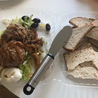 Chopped Chicken Liver Platter