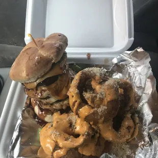 Max's monster burger