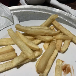 The fries that are "prepared fresh daily" (per the official Facebook page)