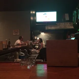 Bar with TVs