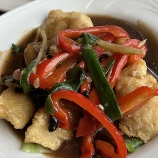 Fish Fillet in Black Bean Sauce