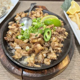 Sisig pork