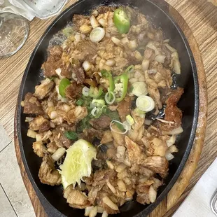 Sisig - lechon