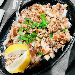 Lechon Kawali Sisig