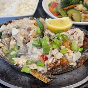 seafood, grilled fish, fish, food, grilled seafood