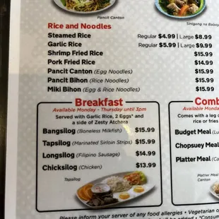 oysters and mussels, menu