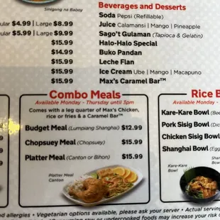 menu, oysters and mussels