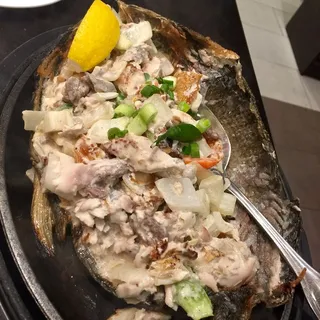 Sinigang na Bangus (Milkfish Belly)