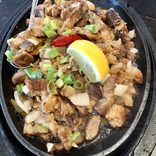 Lechon Kawali Sisig