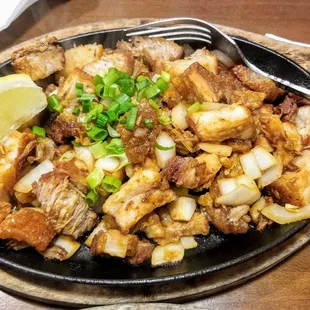 Lechon Kawali Sisig