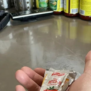 american ketchup over banana