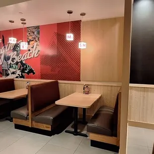 sushi and sashimi, interior