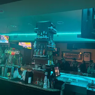 Bar area at Max's