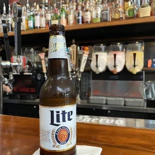 a bottle of life beer