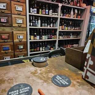 bottles on bottles on bottles