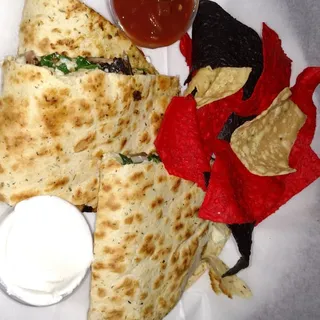 Mushroom Quesadilla