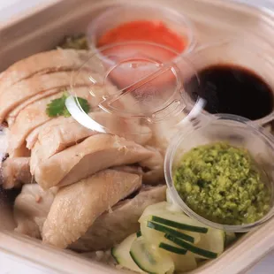 hainan chicken rice