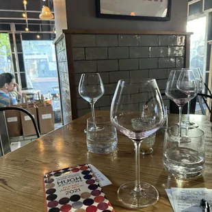 lots of delicious wine and a super helpful staff