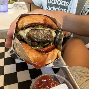 Steakhouse Burger (Includes choice of side)