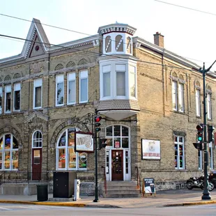 the corner of a street corner