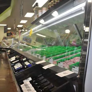 sushi and sashimi, interior