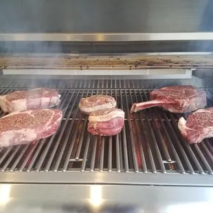 steak, food