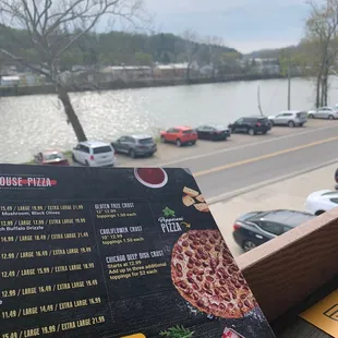 View from rooftop area