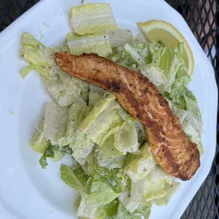 Salad with Salmon