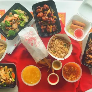 We are open for Dine-In, Delivery, and take-out!