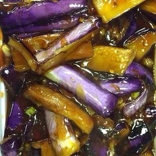 Eggplant Szechuan style