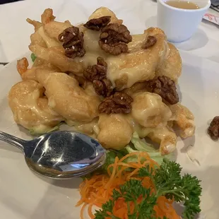Honey Walnut Prawns