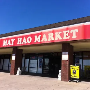 the front of the store