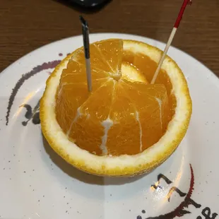 Orange dessert