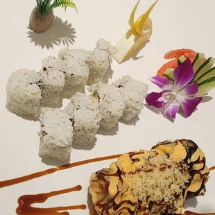 sushi and sashimi, food