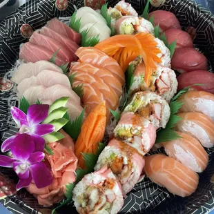 sushi, sashimi, food, sushi and sashimi
