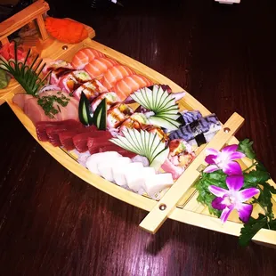 Sushi boat night!