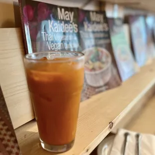 Thai Iced Tea with Coconut Milk