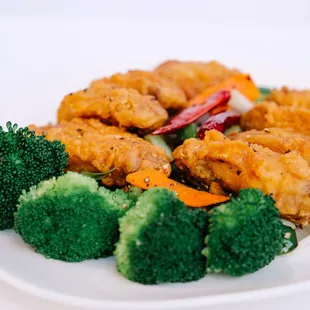 salted and pepper chicken wings