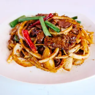 Beef chow mein