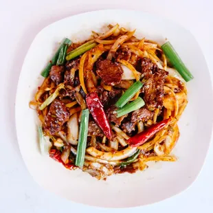 beef chow mein