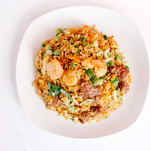 combination fried rice