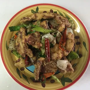 Salt N Pepper Pork Chops