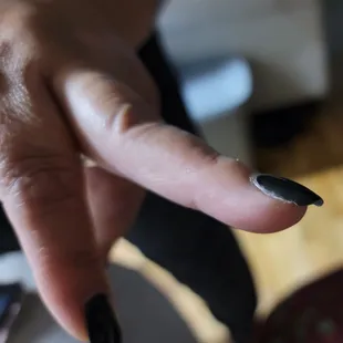 1 day and cracked. Thinnest layer of acrylic applied.