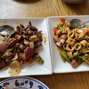 Surf &amp; Turf  Mala steak &amp; squid